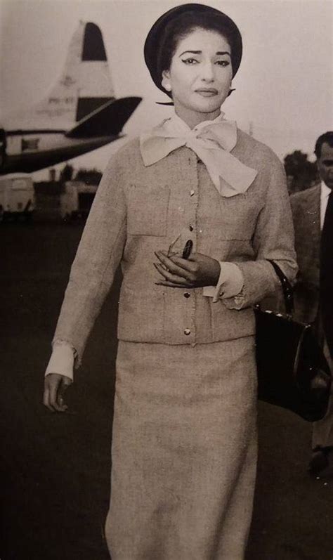 maria callas chanel|Maria Callas style.